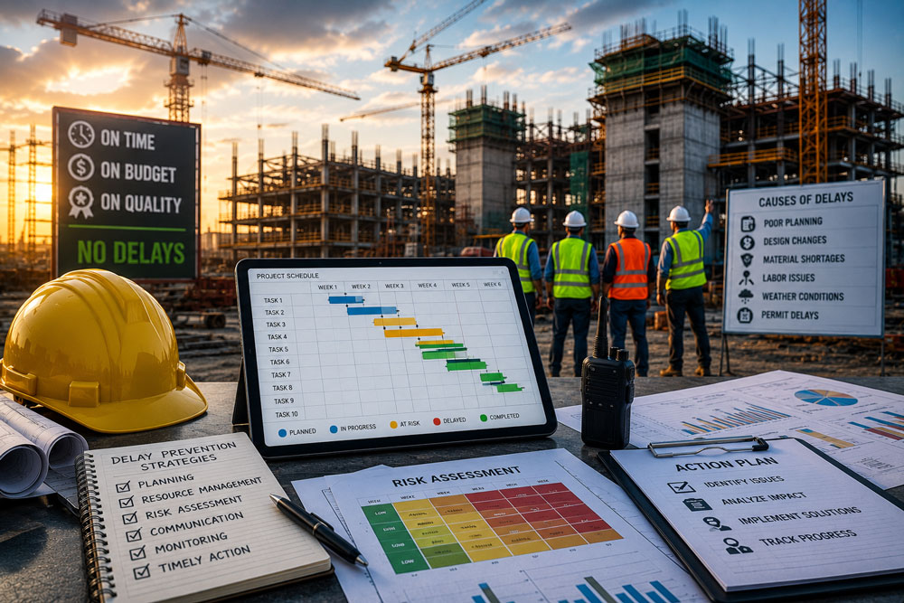 Strategies for Combating Delays in Mega Construction Projects